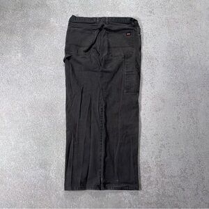Y2k Dickies faded black carpenter pants
